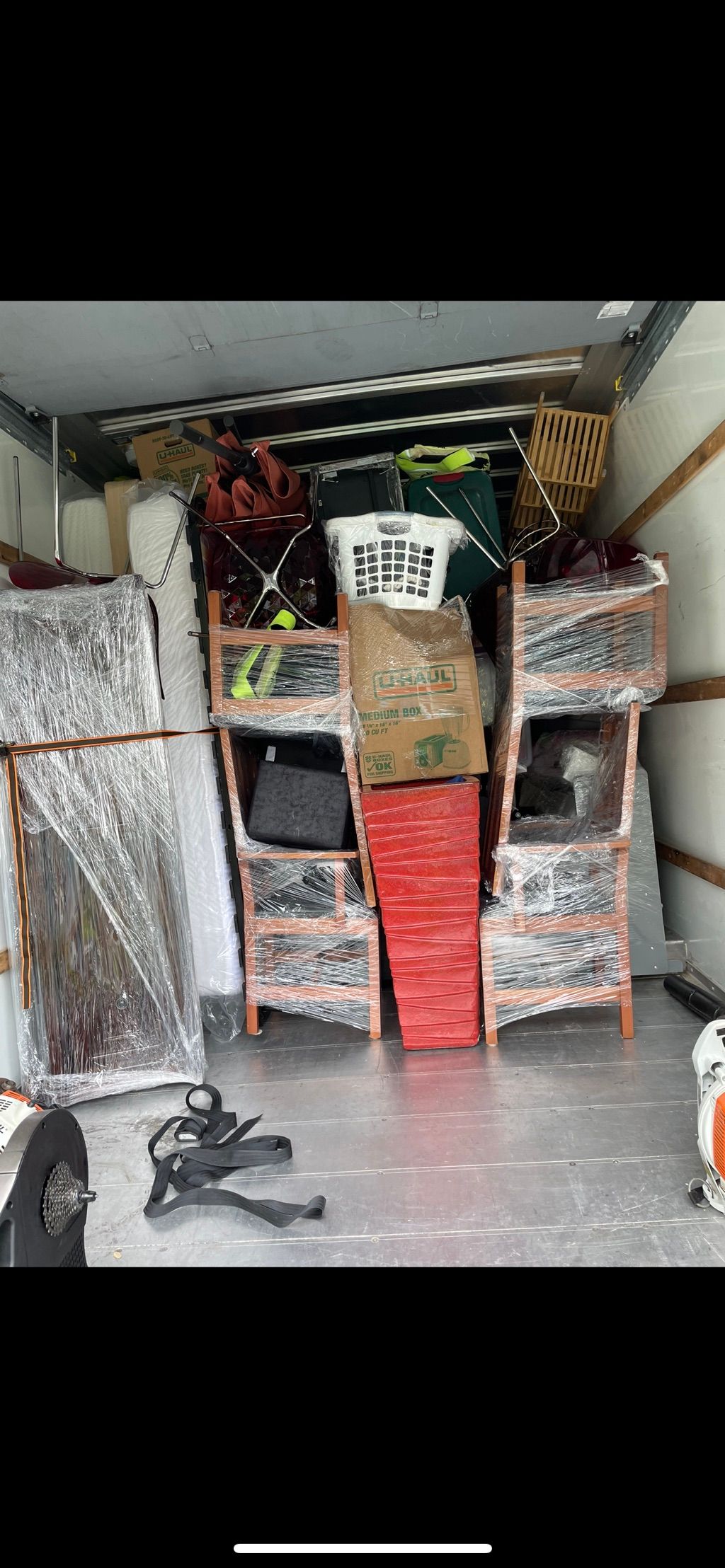 Using every square inch of our truck