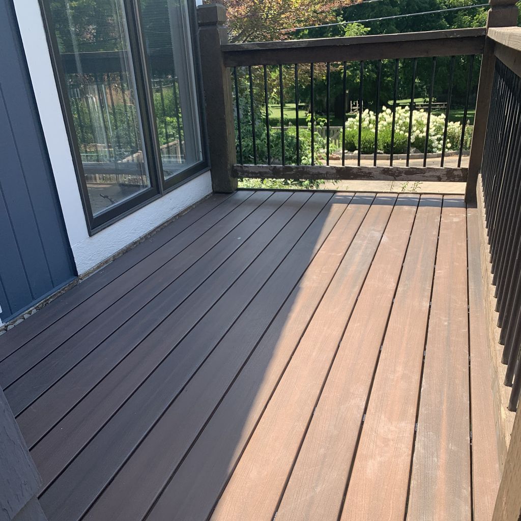 Deck Staining and Sealing project from 2021