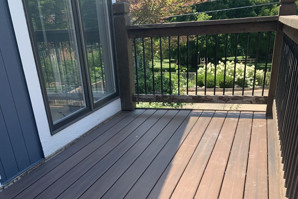 Deck Staining and Sealing project from 2021