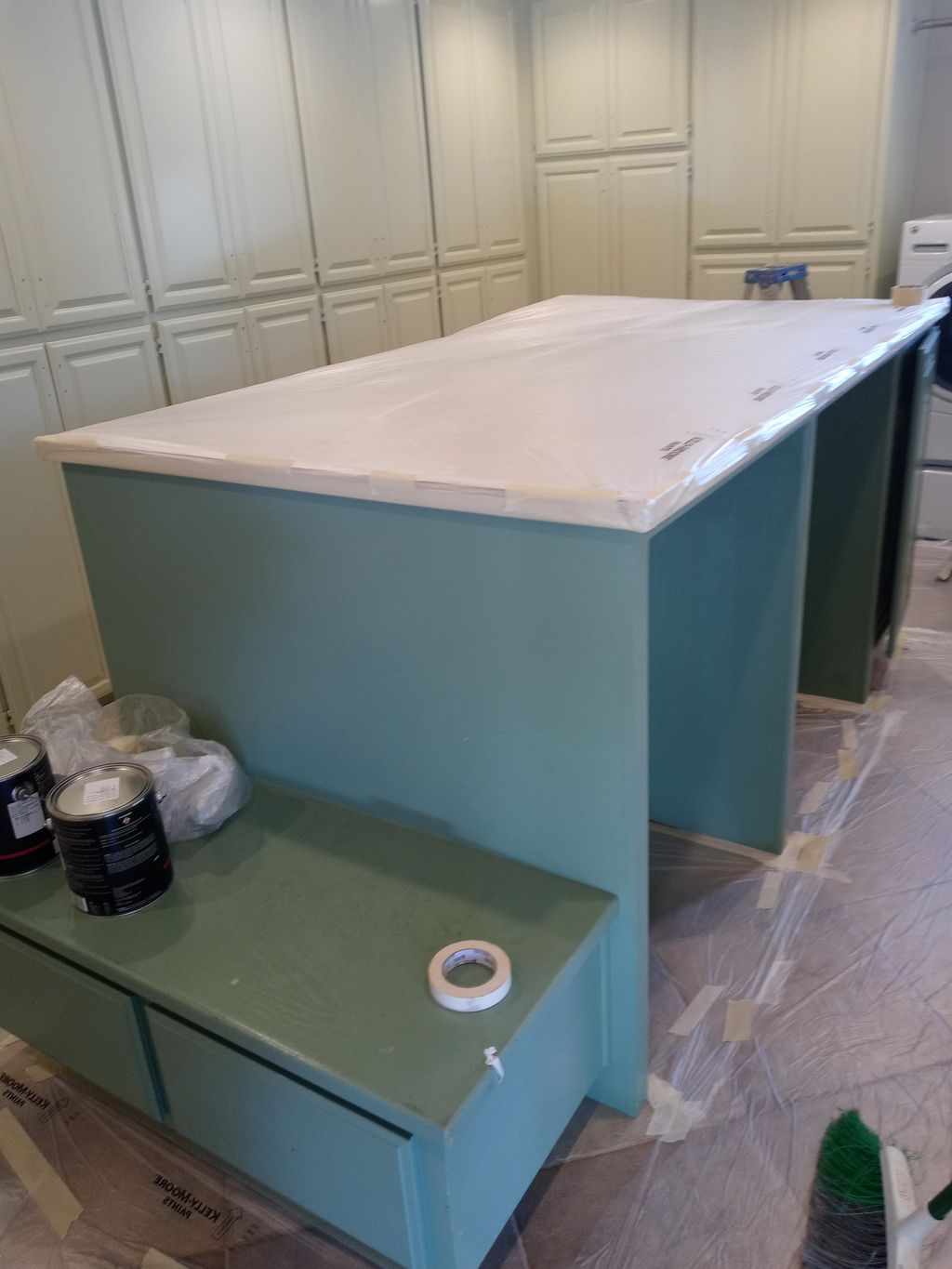 Before Island cabinet