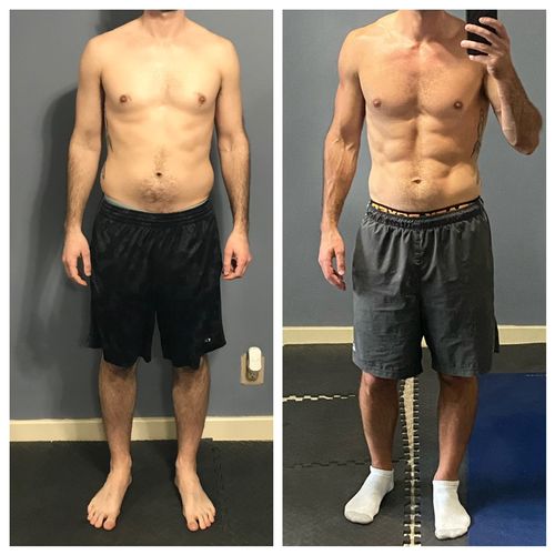 This client wanted abs, so we achieved just that!