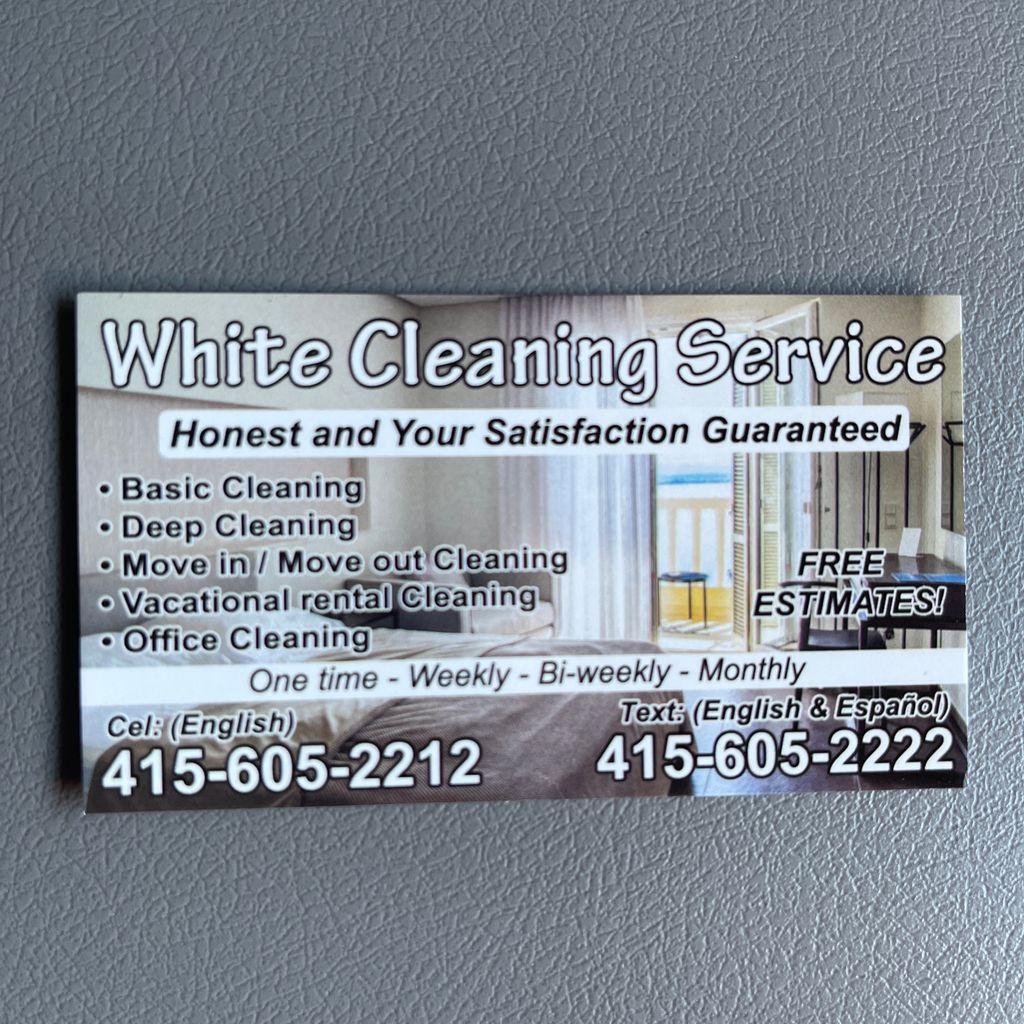 White cleaning