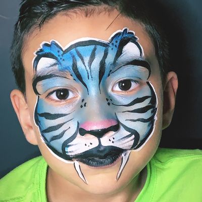 jungle animal face paint