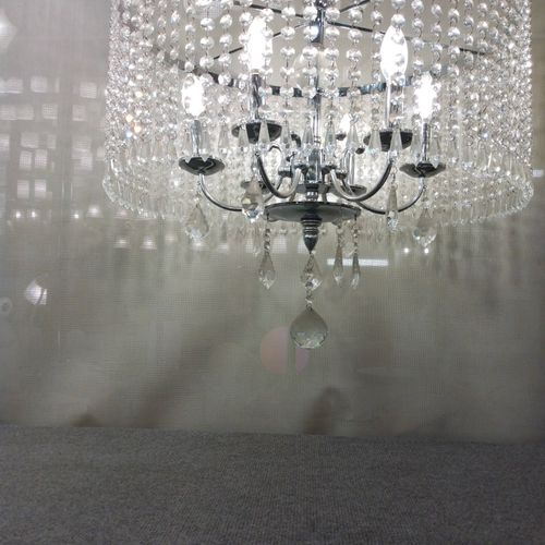 this is a detail cleaning to a chandelier