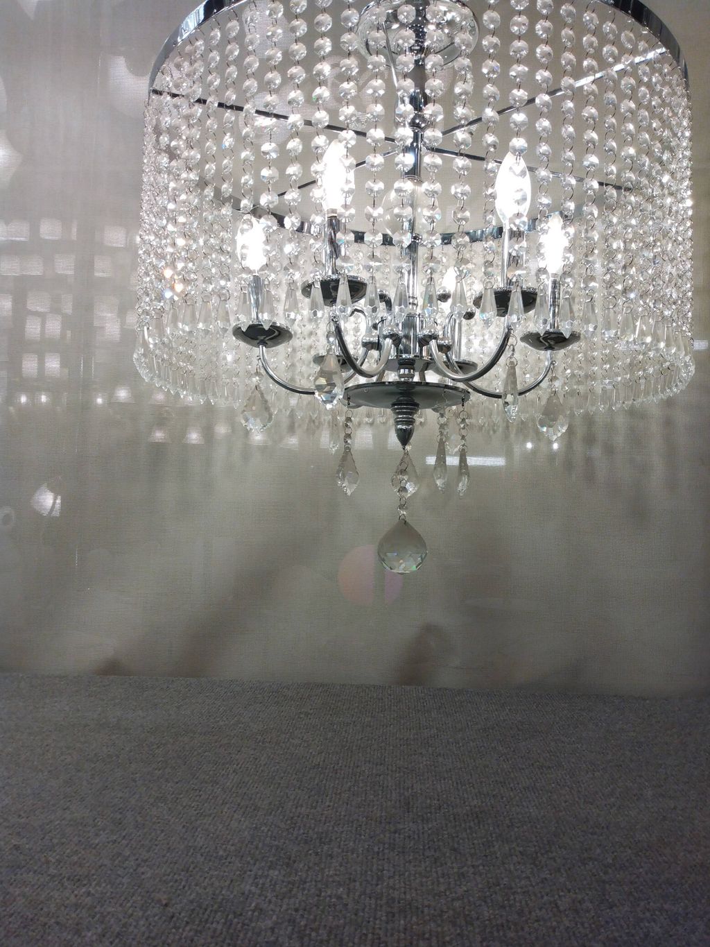 this is a detail cleaning to a chandelier