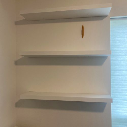 Shelf Installation 