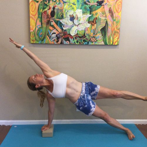 Yoga Strength in Christy's Home Studio