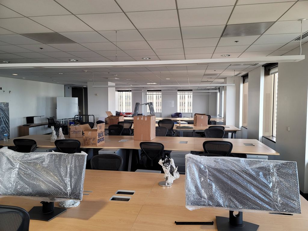 office Moving complete.