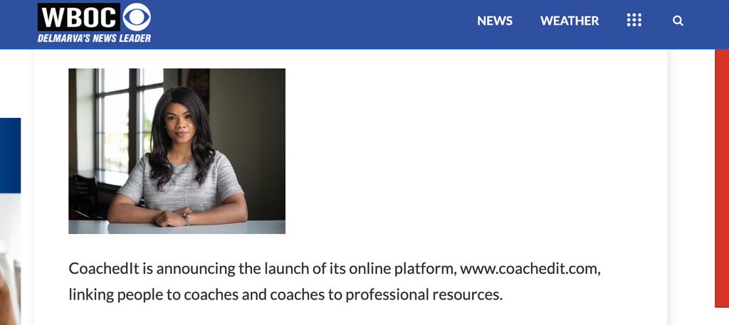 Feature on WBOC News