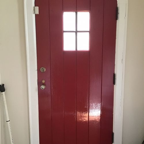 Service was excellent! I have an old wood door tha