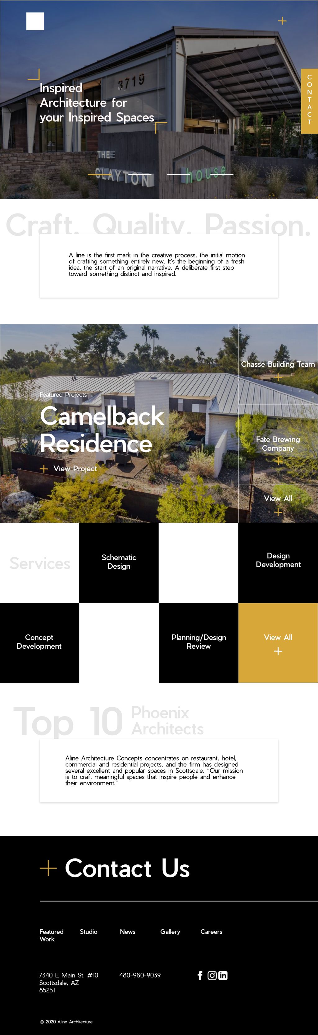 Architecture Firm Website