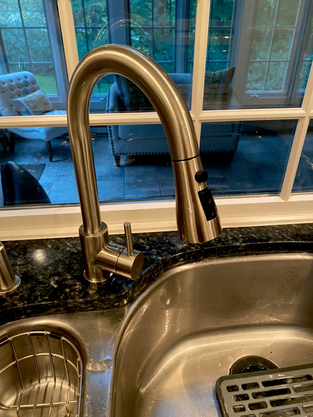 Daniel installed our kitchen faucet and did a grea