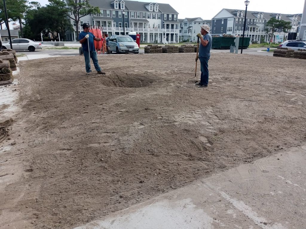 preparing for New grass