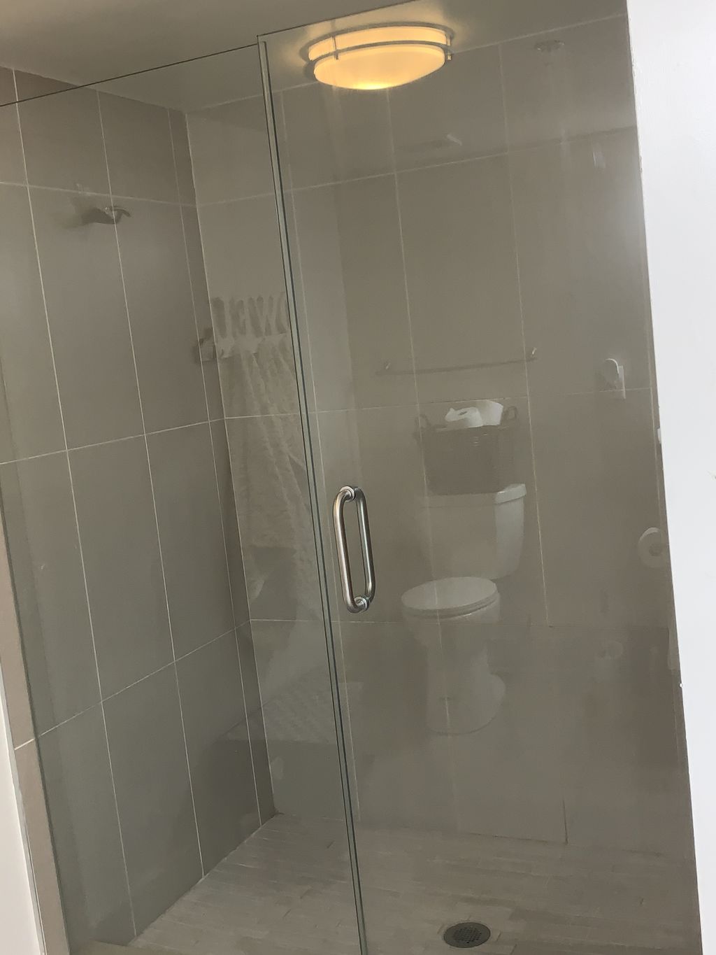 Shower cleaning
