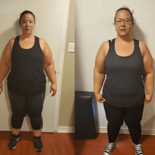 Client with lymphedema weight loss 