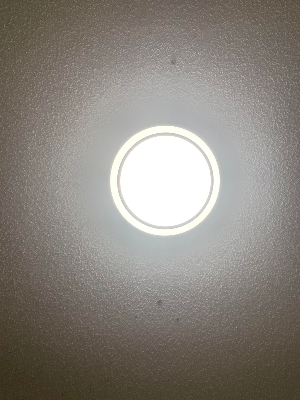After installation of new Lighting fixture