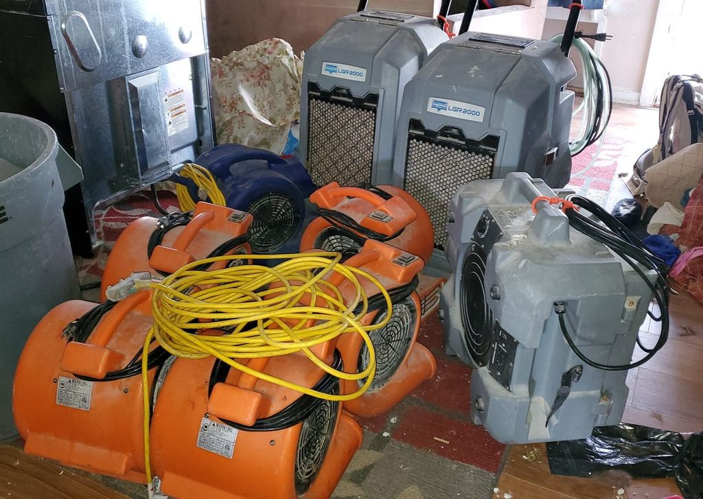 Some of our industrial drying equipment being brou