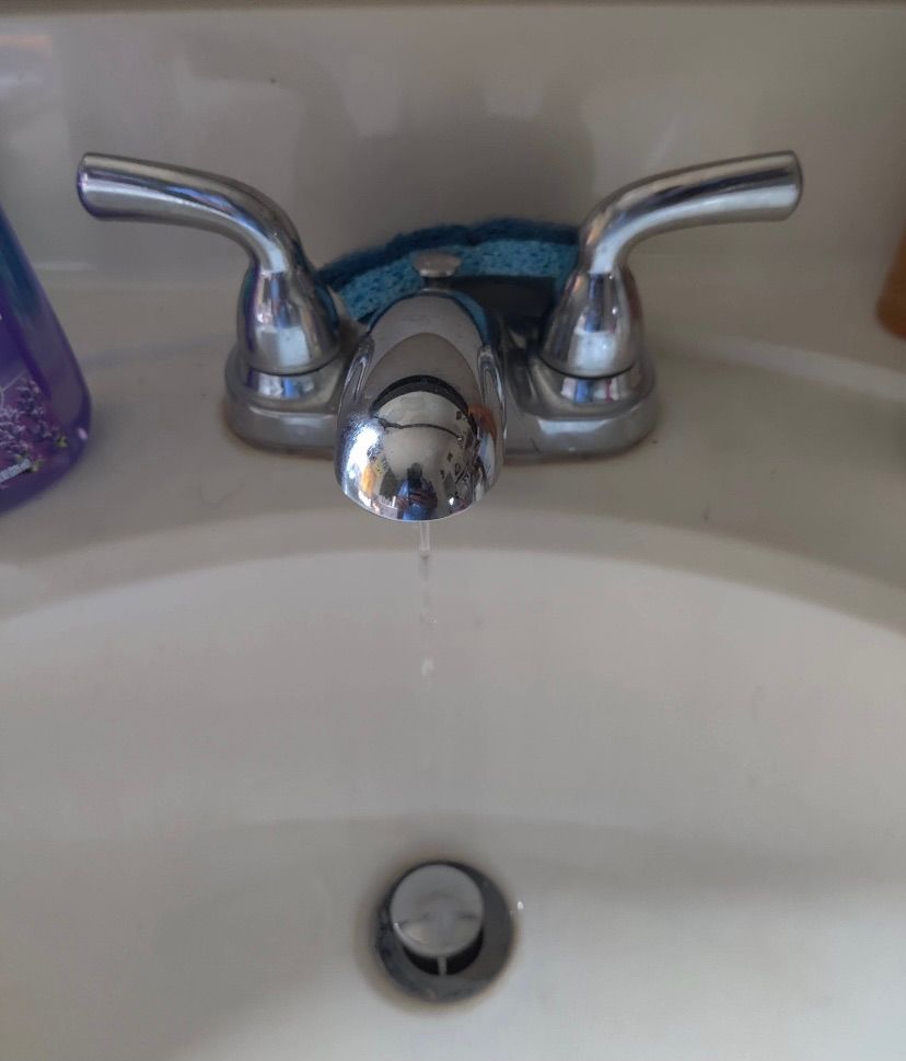 Before replacing leaking faucet