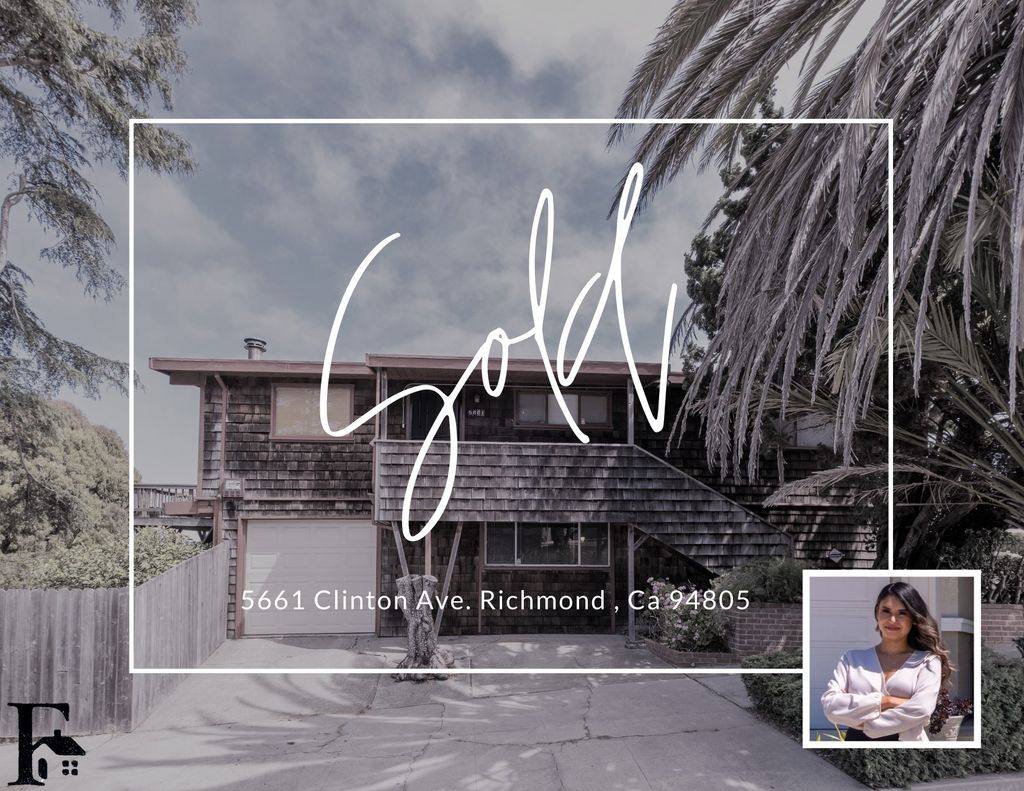 SOLD! 5661 Clinton Ave., Richmond, Ca