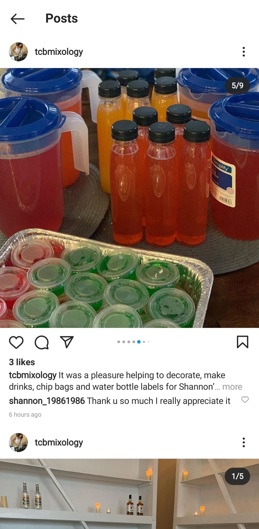 Customer photos
