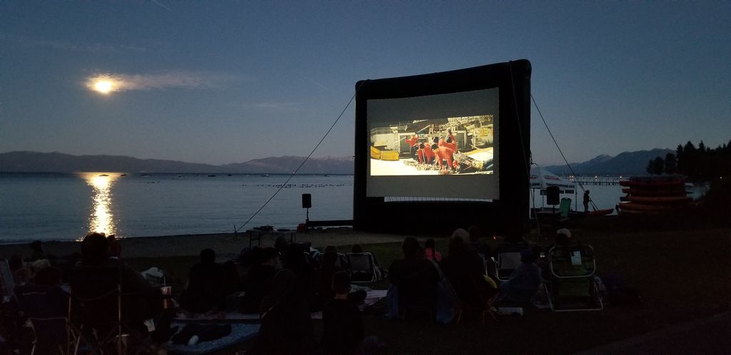 Tahoe City Lakeside Movie Series