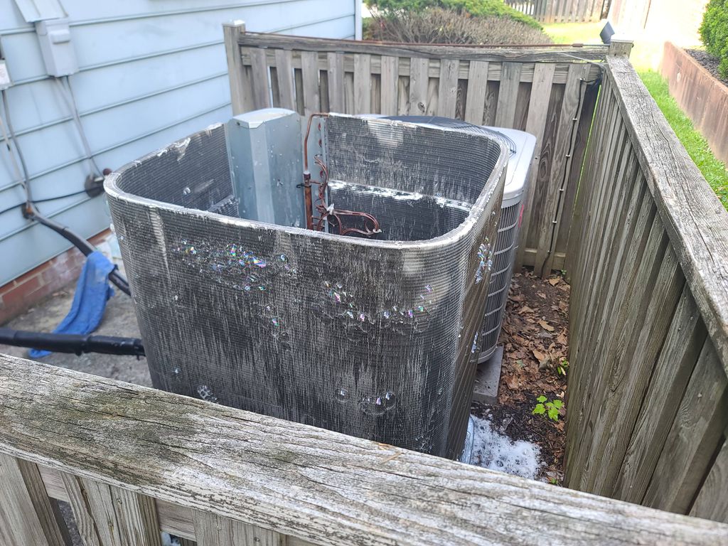 chemical coil wash