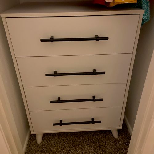 I needed a small dresser assembled. I contacted Os