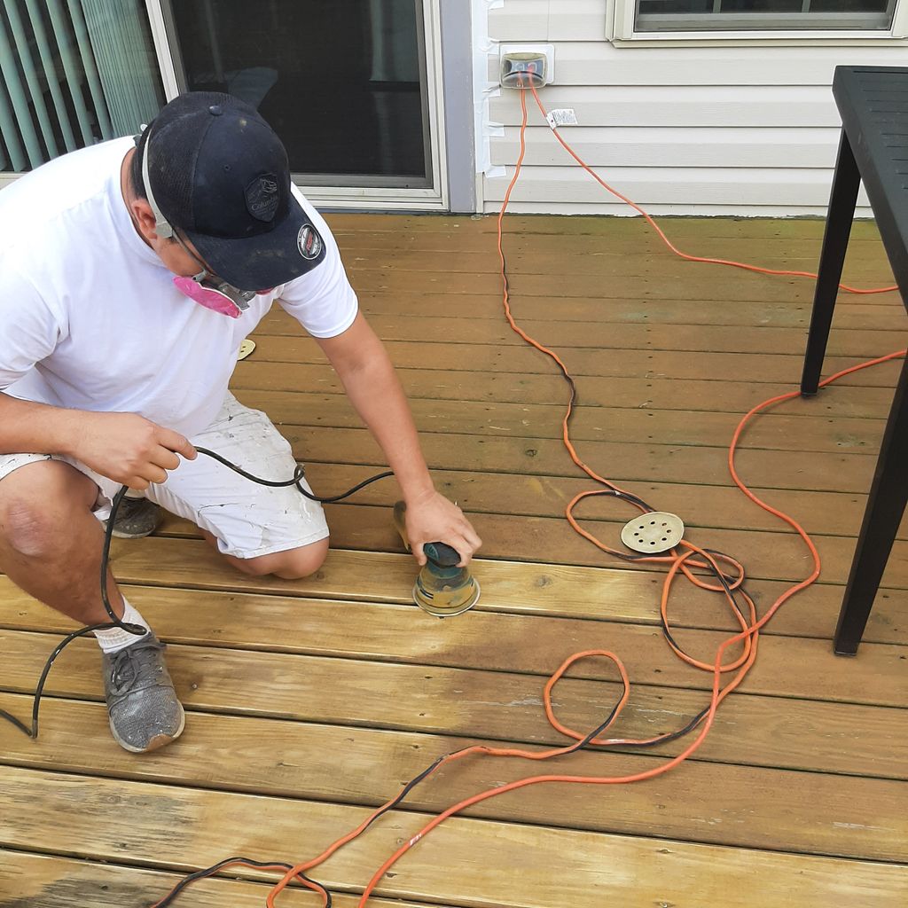 Deck Staining and Sealing