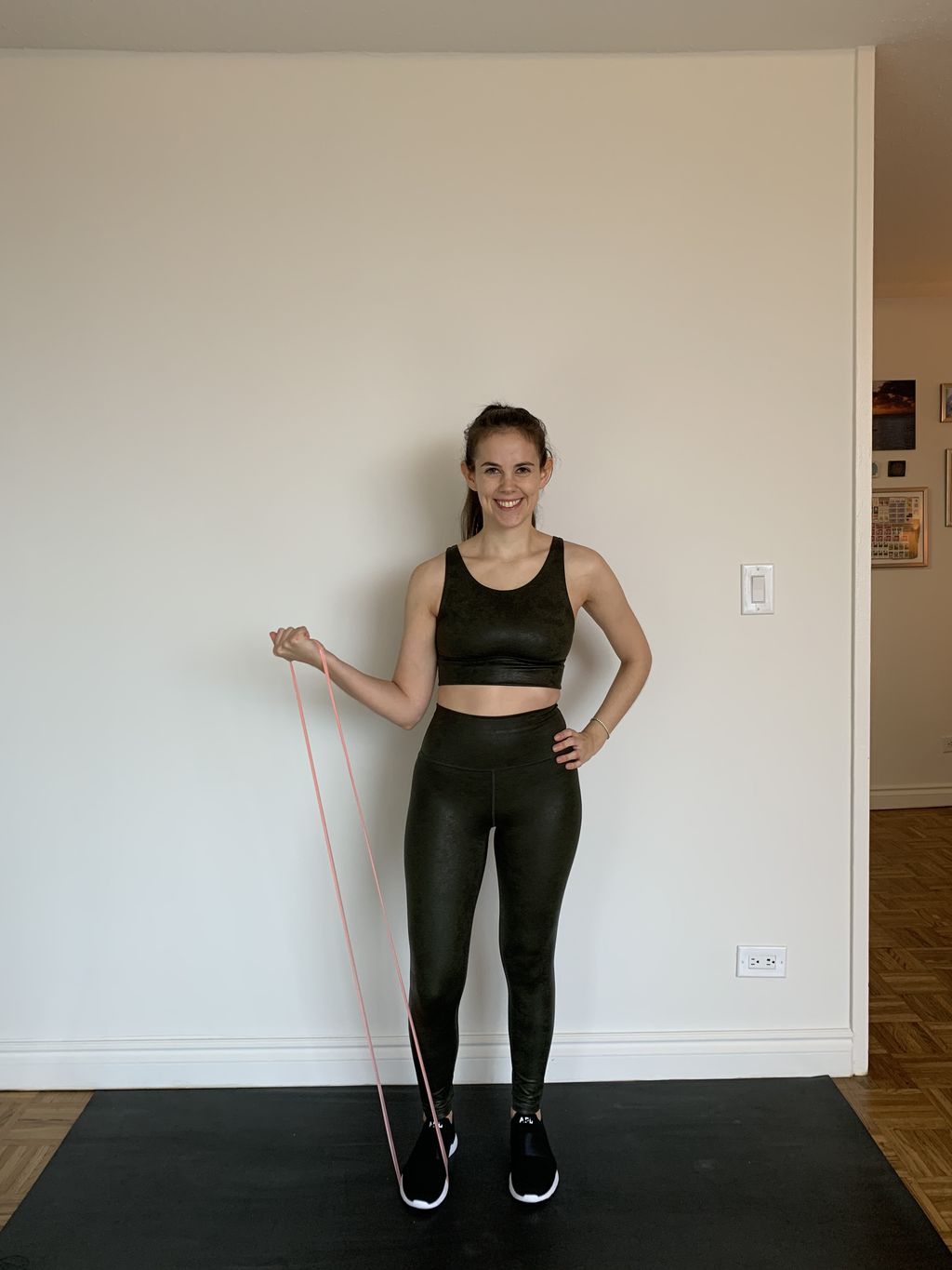 Resistance bands - bicep curl