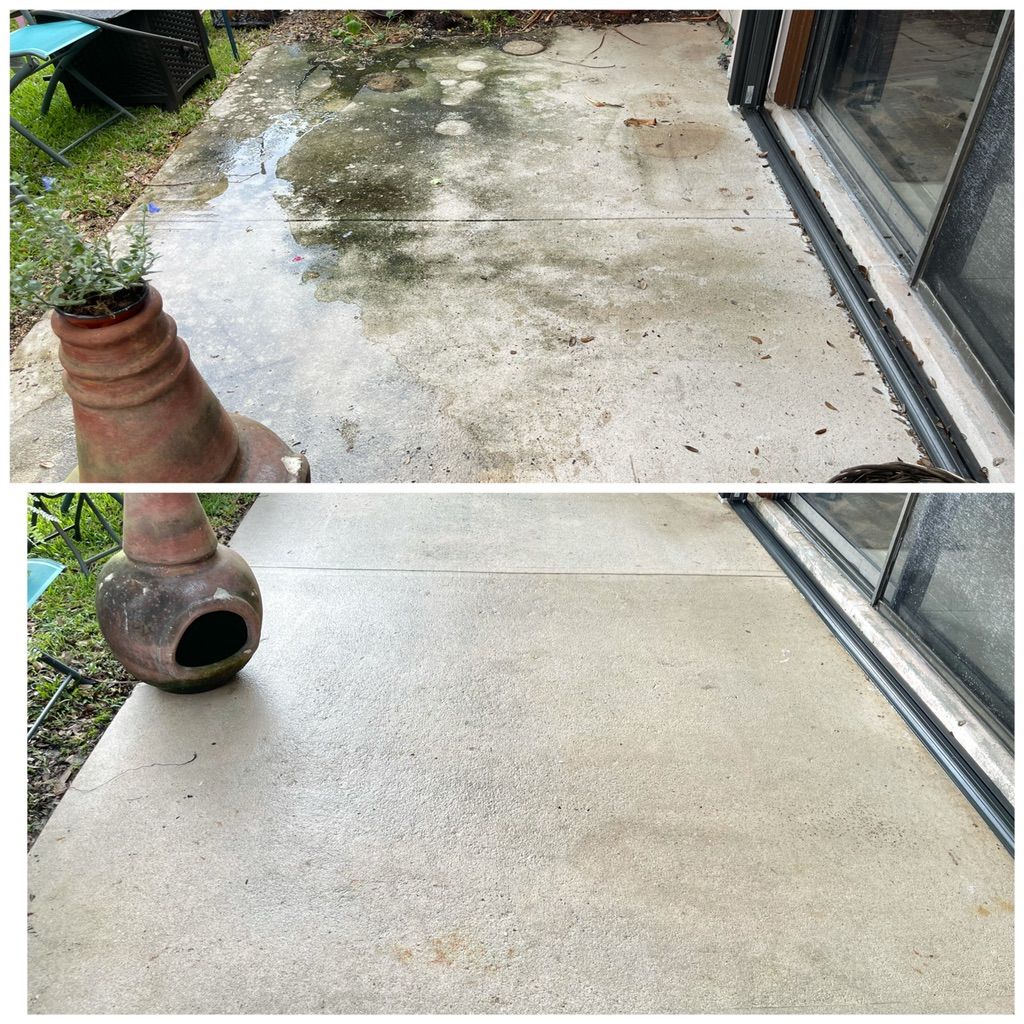 No job is too small, we do it all. Patio Cleaning 