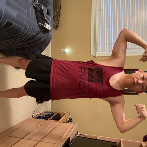 I’ve been working out with Sam for 3 months. I cam