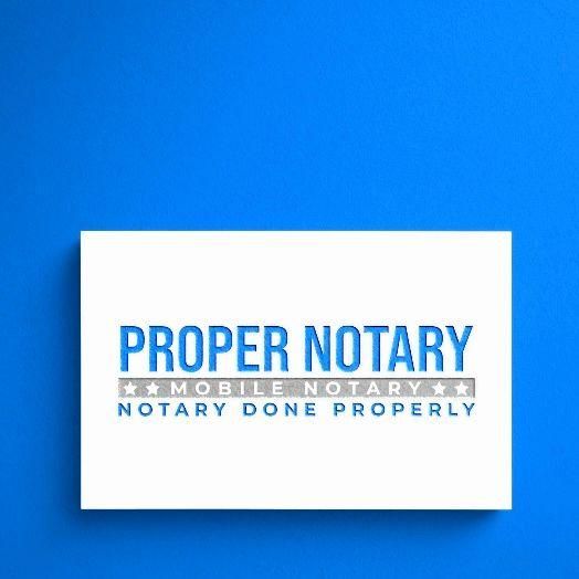 Proper Notary