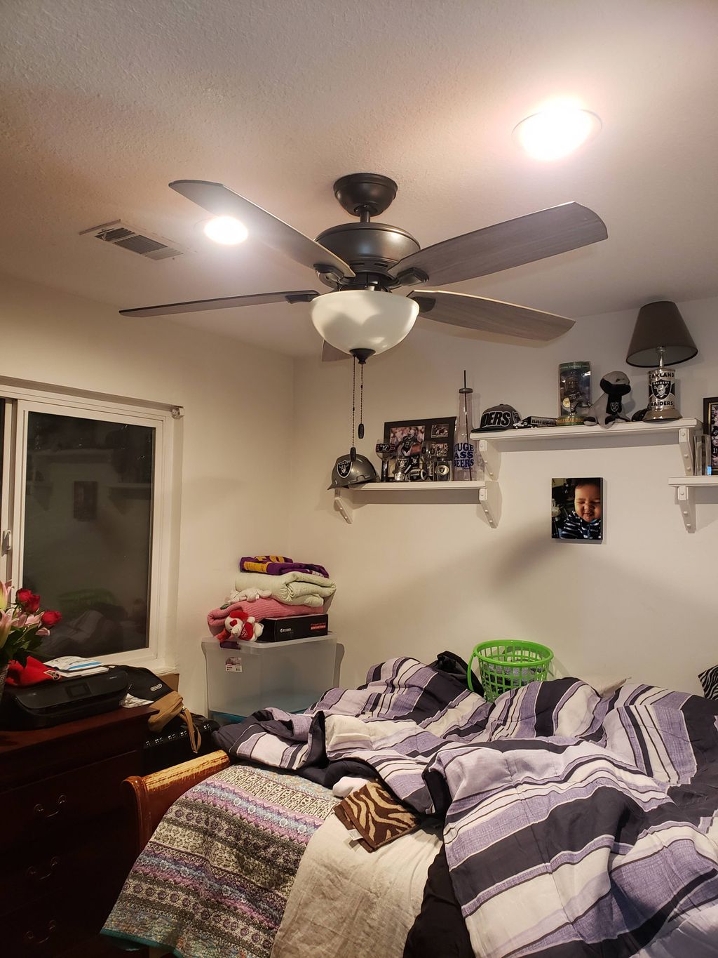 after fan installation 