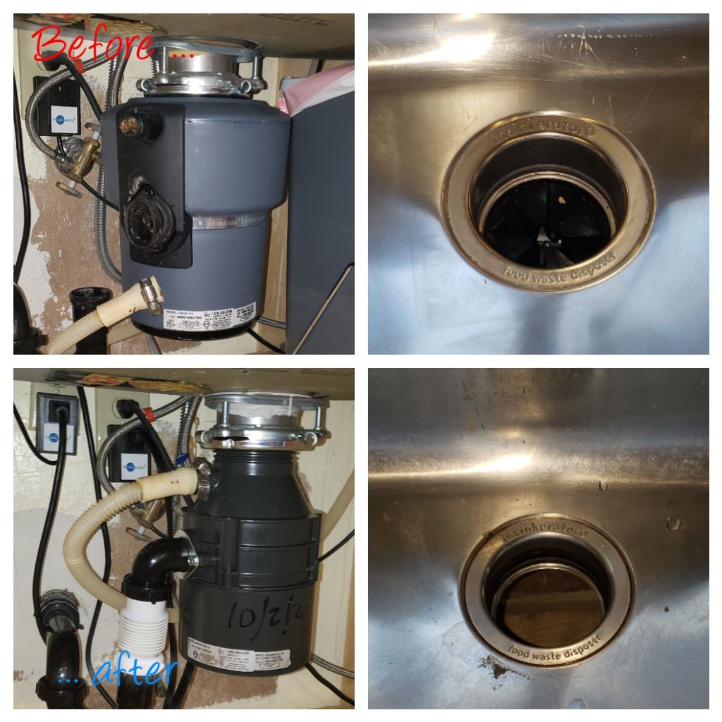 Garbage disposal replacement 