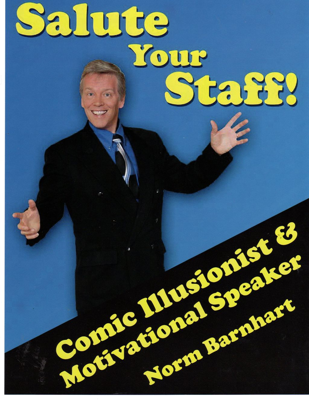 Salute Your Staff with Positive Attitude presentat