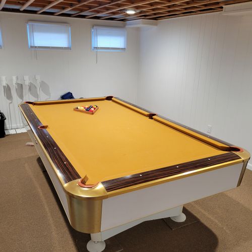 Pool Table Moving