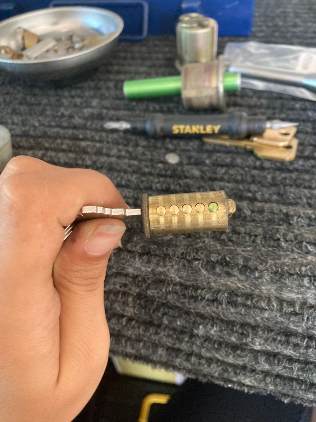 Commercial Lock rekey