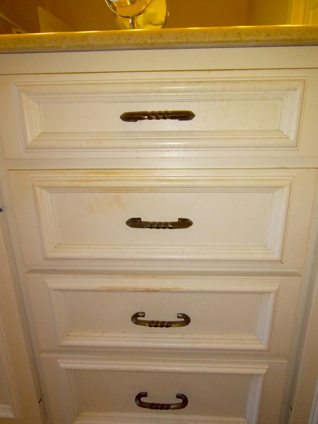 before photo bathroom vanity
