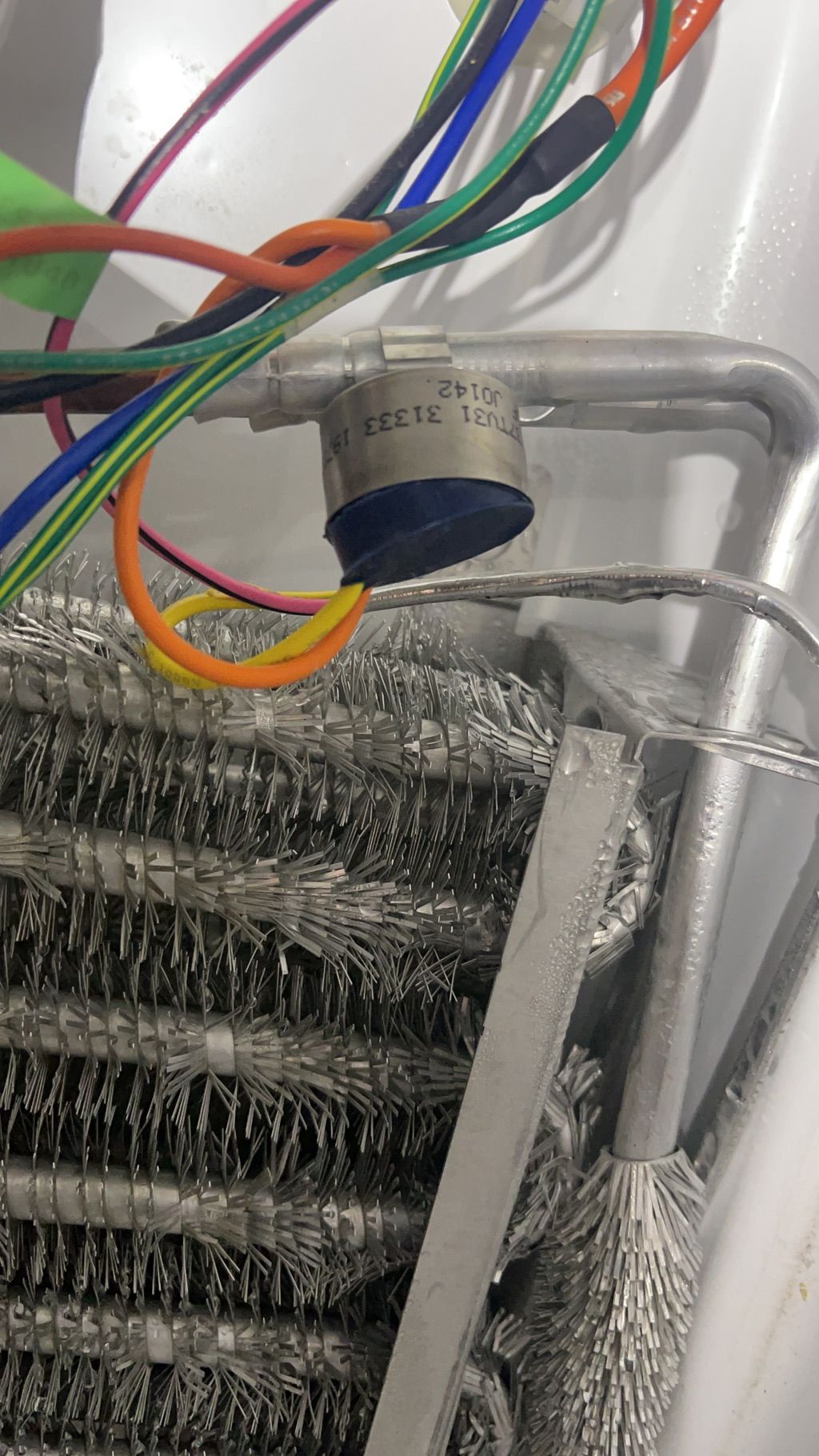 Defrost thermostat replacement 