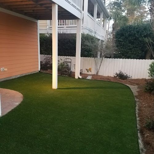 Artificial Turf Installation