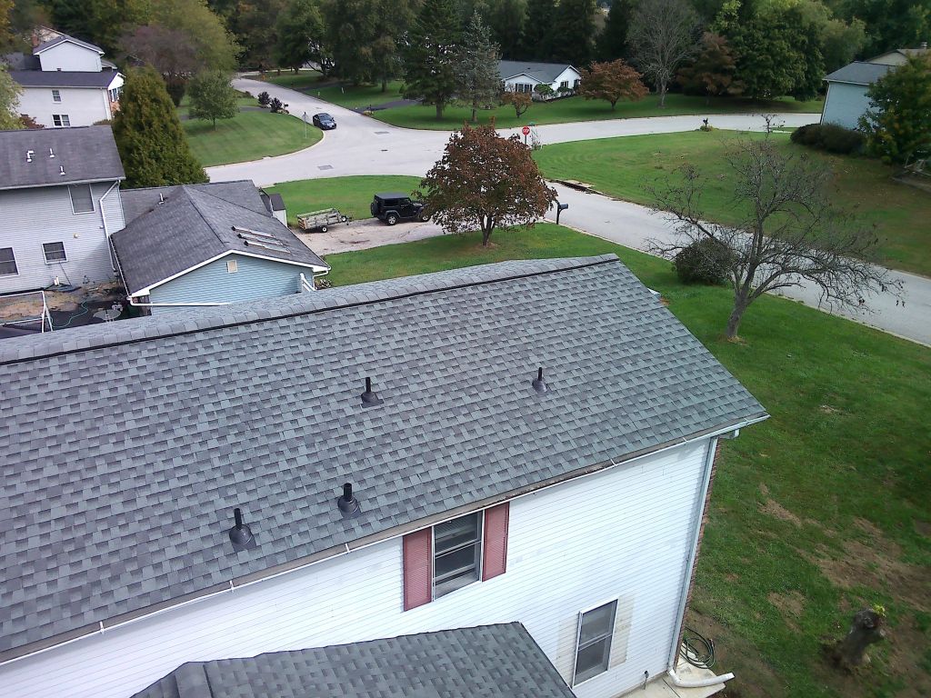 roof inspection with Drone by ALHUMD Inspections 