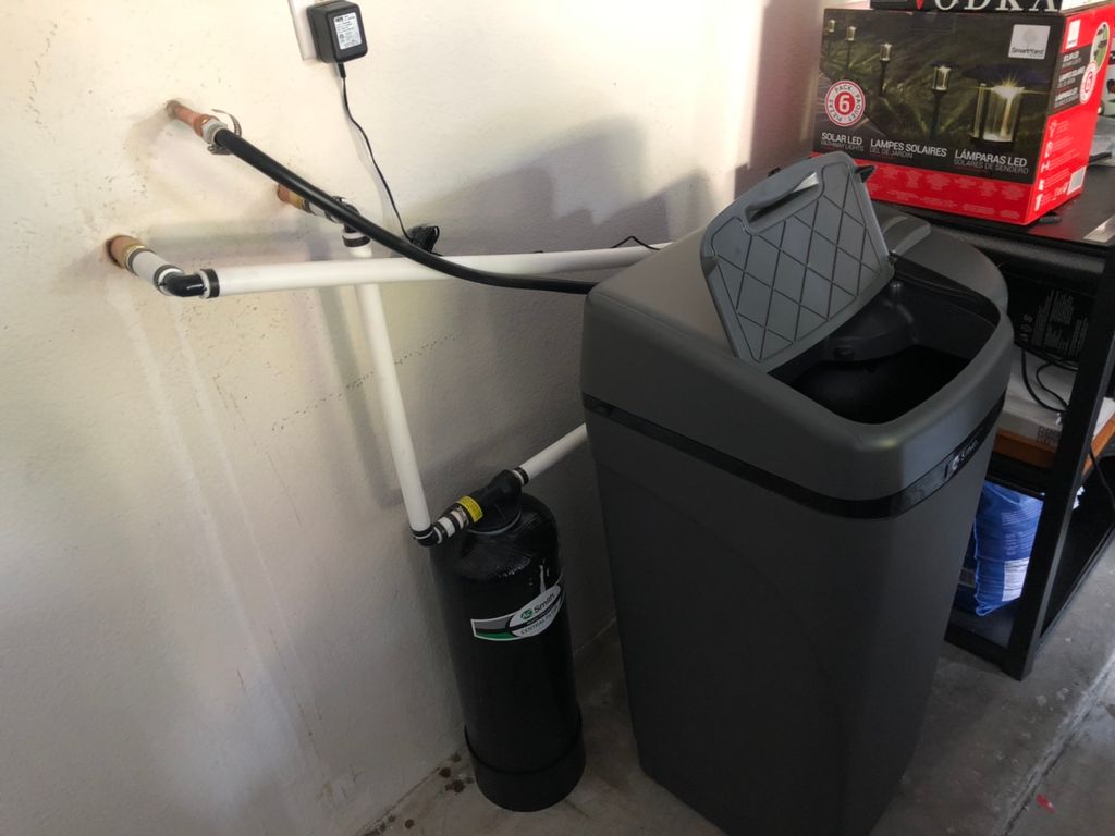 Whole house filter & water softener 