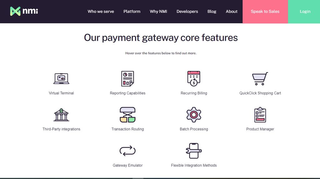 NMI virtual gateway Quick books  