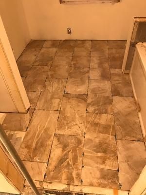 AFTER - TILE JOB 