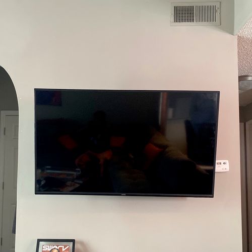 Tv Mounting and Cable Concealing 