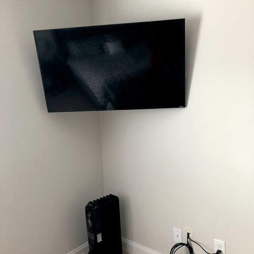 Tv Mounting and Cable Concealing 