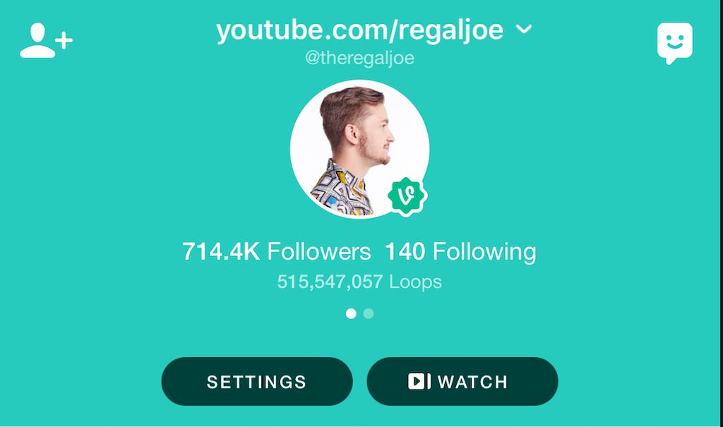 Over 700k on Vine