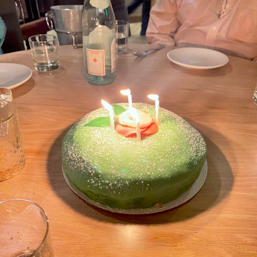Thank you for a wonderful birthday cake!