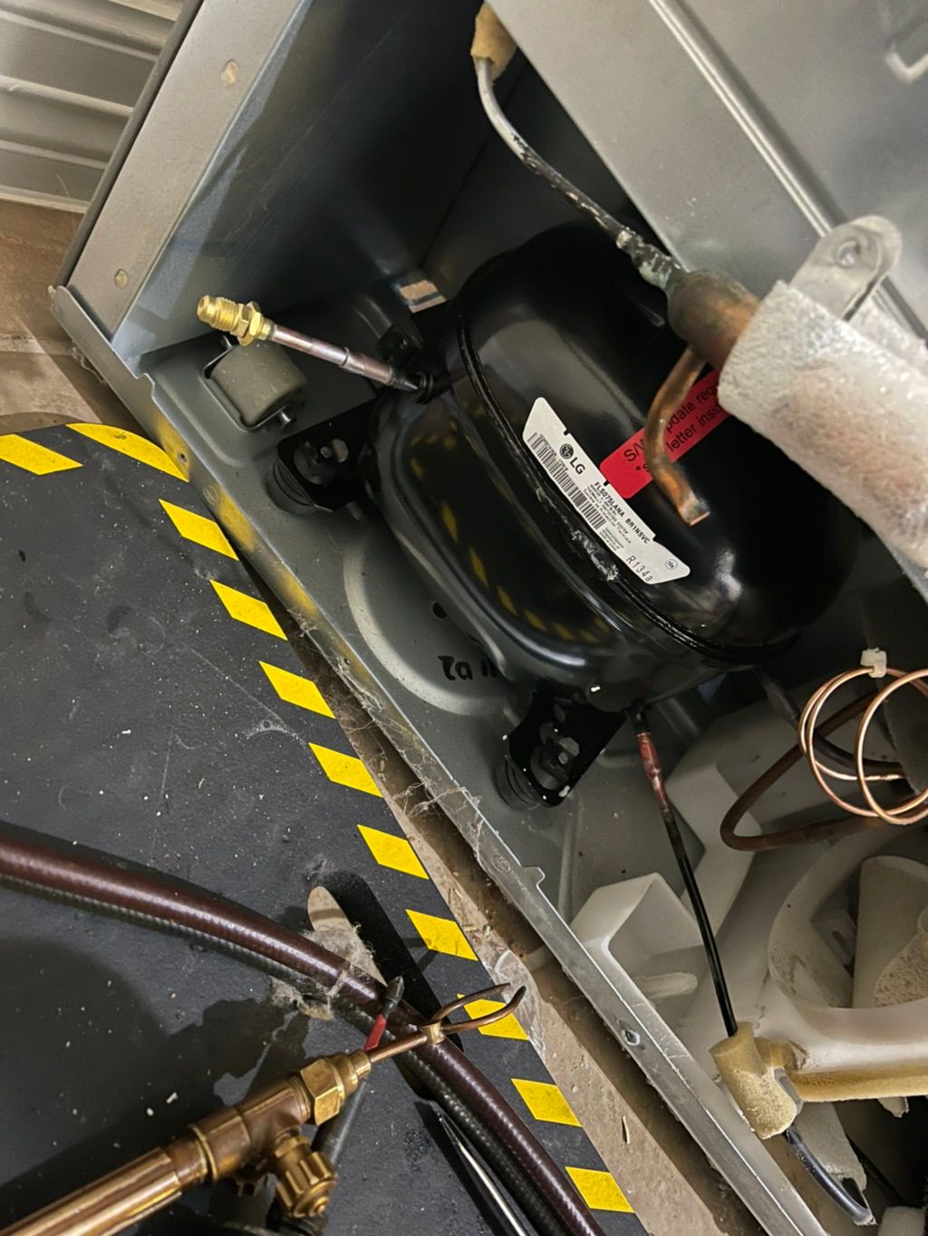 Lg compressor replacement 