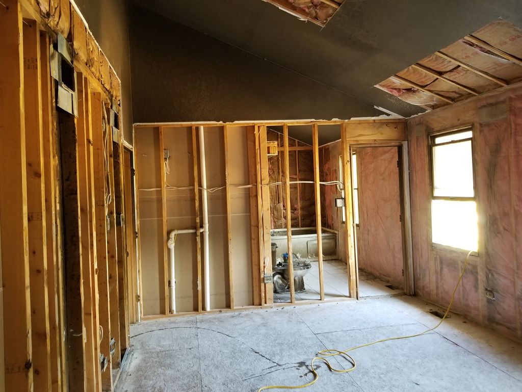 Fire damage 3 before